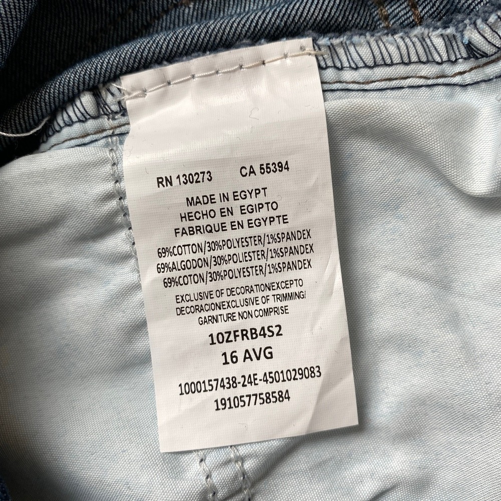 Lee Riders High Rise Bootcut Jeans Women 16 AVG Dark Wash Indigo Blue Denim NWT - Picture 9 of 13
